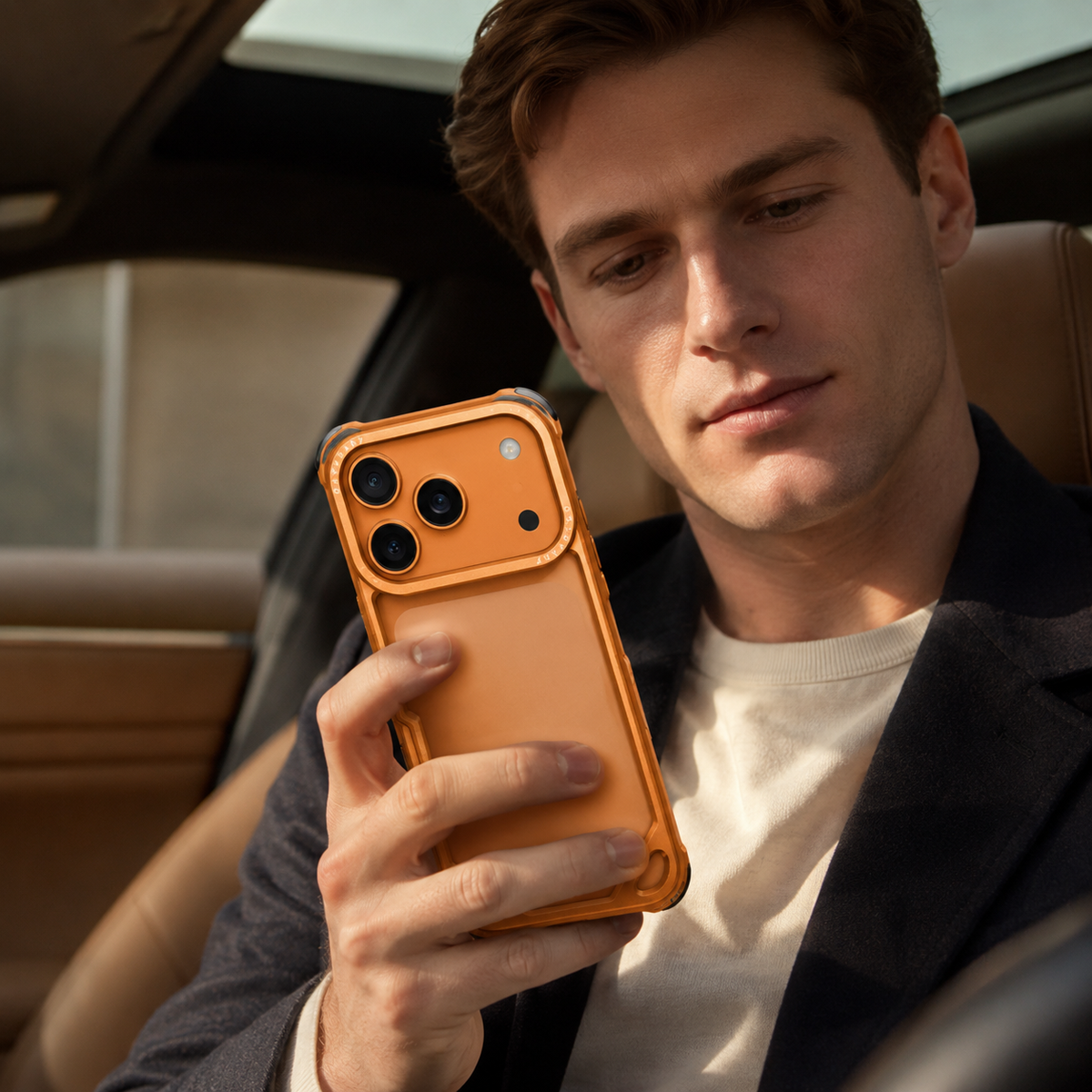 Premium iPhone Case Aluminum Metal Bumper Ultra Thin Shockproof Protective Cover Wireless Charging Slim Lightweight Minimalist Half Wrapped Edge Protection