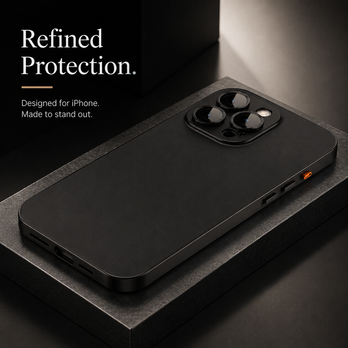 Premium iPhone Case Aluminum Metal Frame Protective Cover Shockproof Camera Lens Protection Wireless Charging Slim Lightweight PC Back Full Coverage