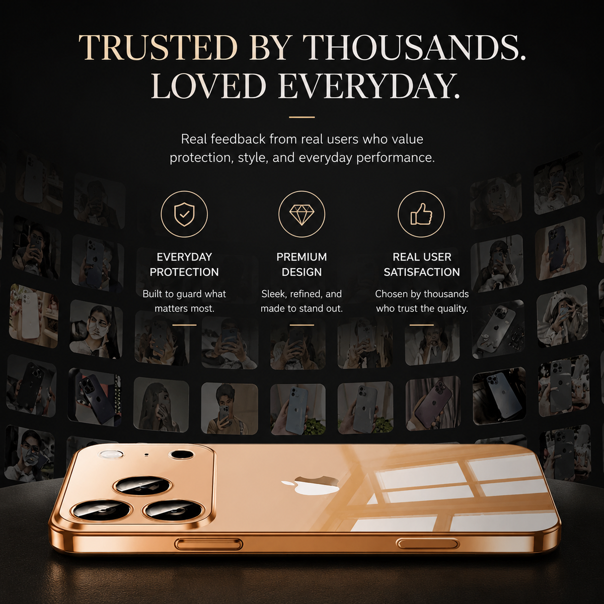 Premium iPhone Case Clear TPU Ultra Thin Protective Cover Camera Lens Protection Shockproof Anti Scratch Anti Fingerprint Transparent Slim Non Slip