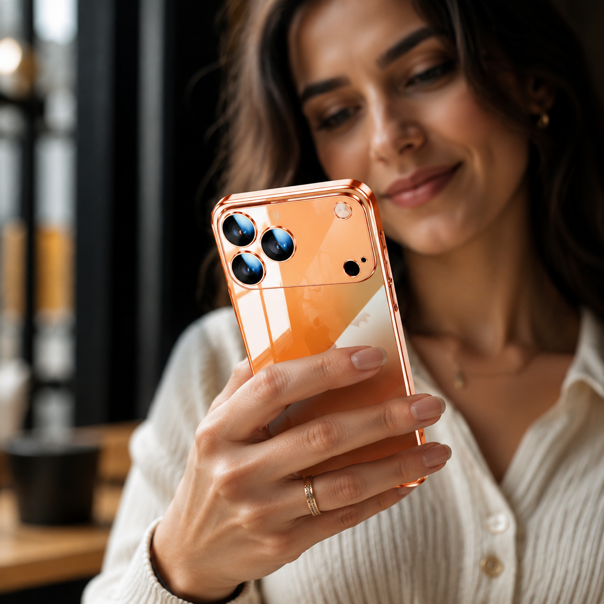Premium iPhone Case Clear TPU Ultra Thin Protective Cover Camera Lens Protection Shockproof Anti Scratch Anti Fingerprint Transparent Slim Non Slip
