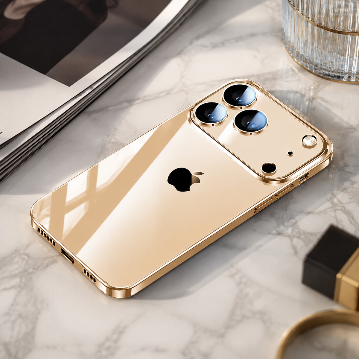 Premium iPhone Case Clear TPU Ultra Thin Protective Cover Camera Lens Protection Shockproof Anti Scratch Anti Fingerprint Transparent Slim Non Slip