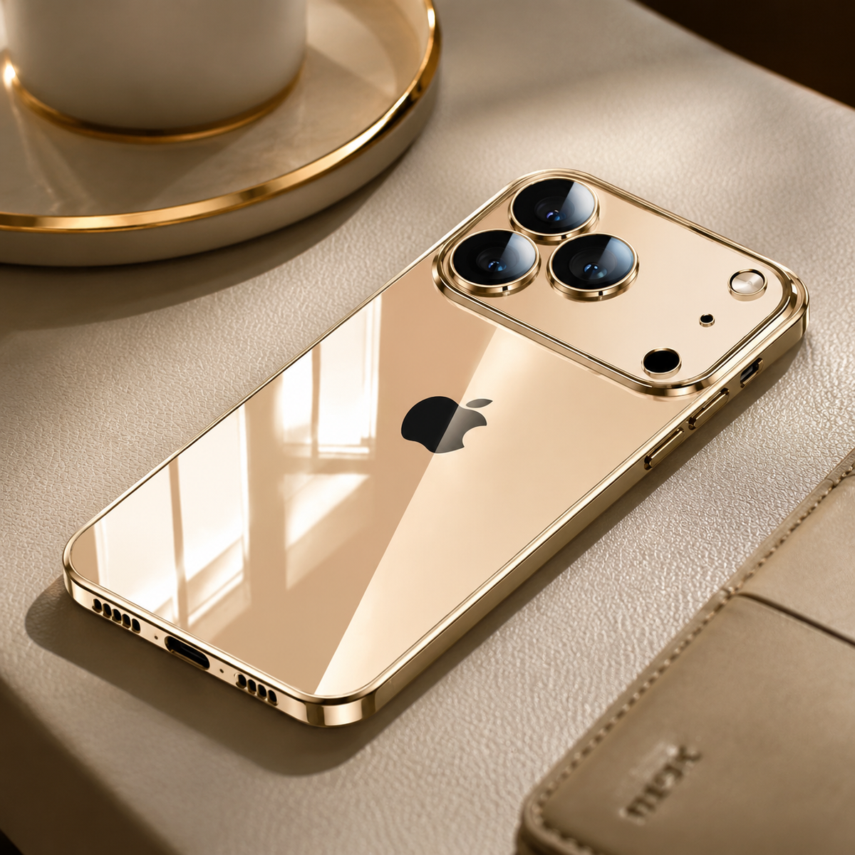 Premium iPhone Case Clear TPU Ultra Thin Protective Cover Camera Lens Protection Shockproof Anti Scratch Anti Fingerprint Transparent Slim Non Slip