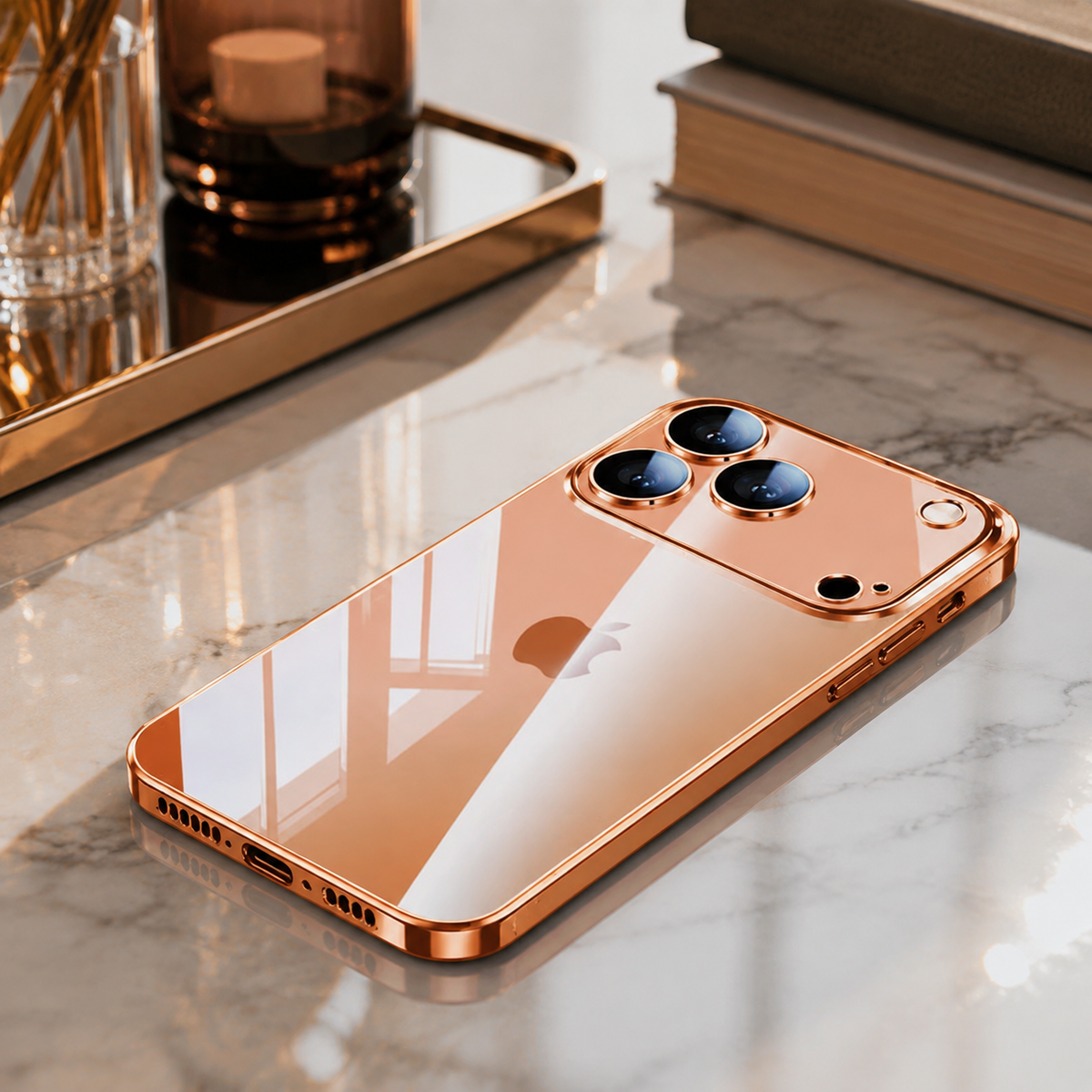 Premium iPhone Case Clear TPU Ultra Thin Protective Cover Camera Lens Protection Shockproof Anti Scratch Anti Fingerprint Transparent Slim Non Slip