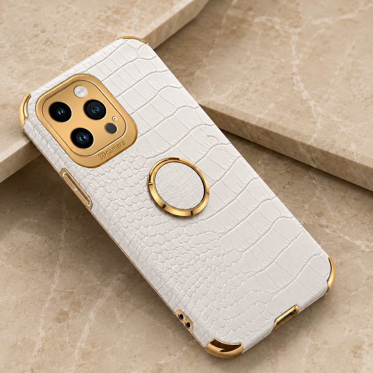 Premium iPhone Case Crocodile Leather Silicone Protective Cover Anti Scratch Lightweight Full Coverage Shockproof Camera Lens Guard Slim Anti Slip Design