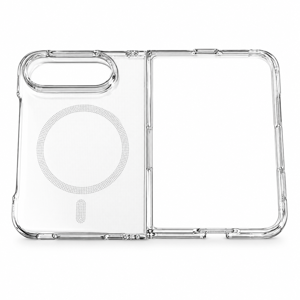 Premium iPhone Case Crystal Clear Ultra Thin Foldable Shockproof Hard Back Anti Scratch Dustproof Lightweight Transparent Protective Cover Case Design