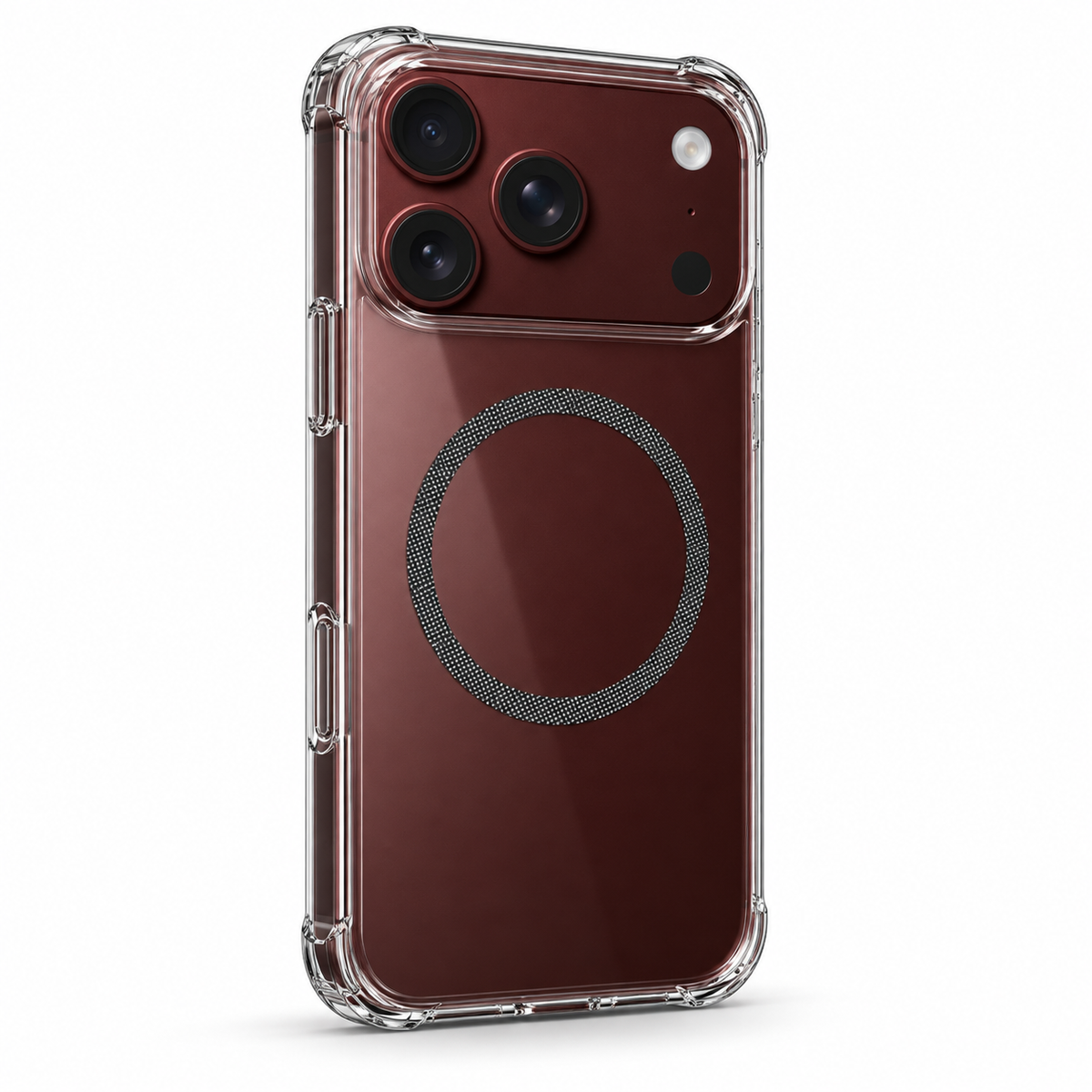 Premium iPhone Case Crystal Clear Ultra Thin Foldable Shockproof Hard Back Anti Scratch Dustproof Lightweight Transparent Protective Cover Case Design