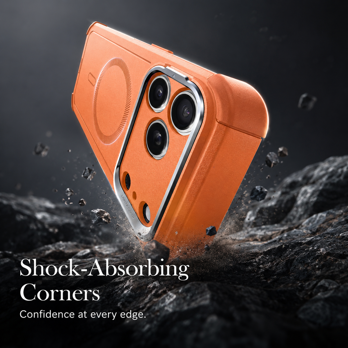 Premium iPhone Case ESR Magnetic Military Grade Stash Stand Shockproof PC TPU Anti Scratch Matte Non Slip MagSafe Protective Bumper Cover Case Design