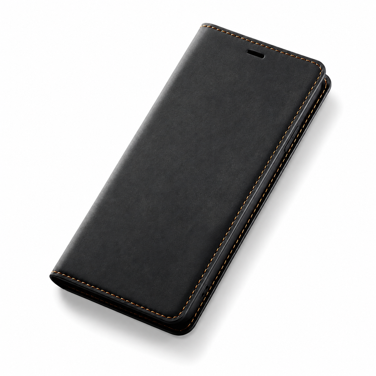 Premium iPhone Case Flip Wallet MagSafe Compatible Leather Card Holder Magnetic Closure Shockproof Protective Cover Camera Lens Protection Stand Function
