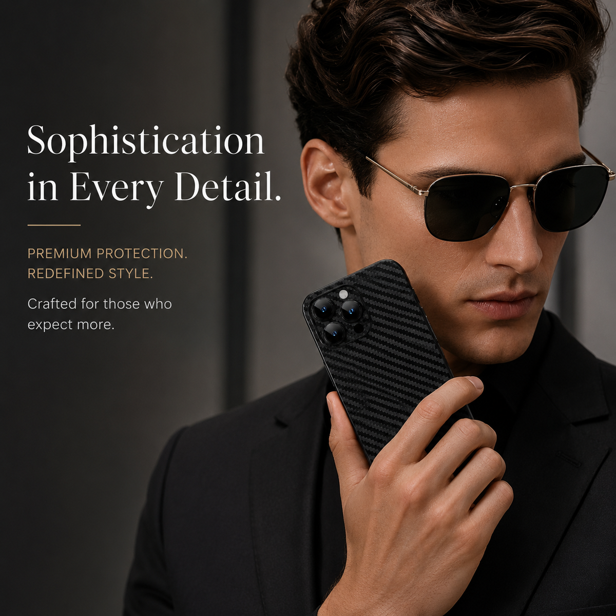 Premium iPhone Case Genuine Leather Flip Wallet Cover Card Slots Magnetic Closure Shockproof Full Protection Slim Elegant Kickstand Design