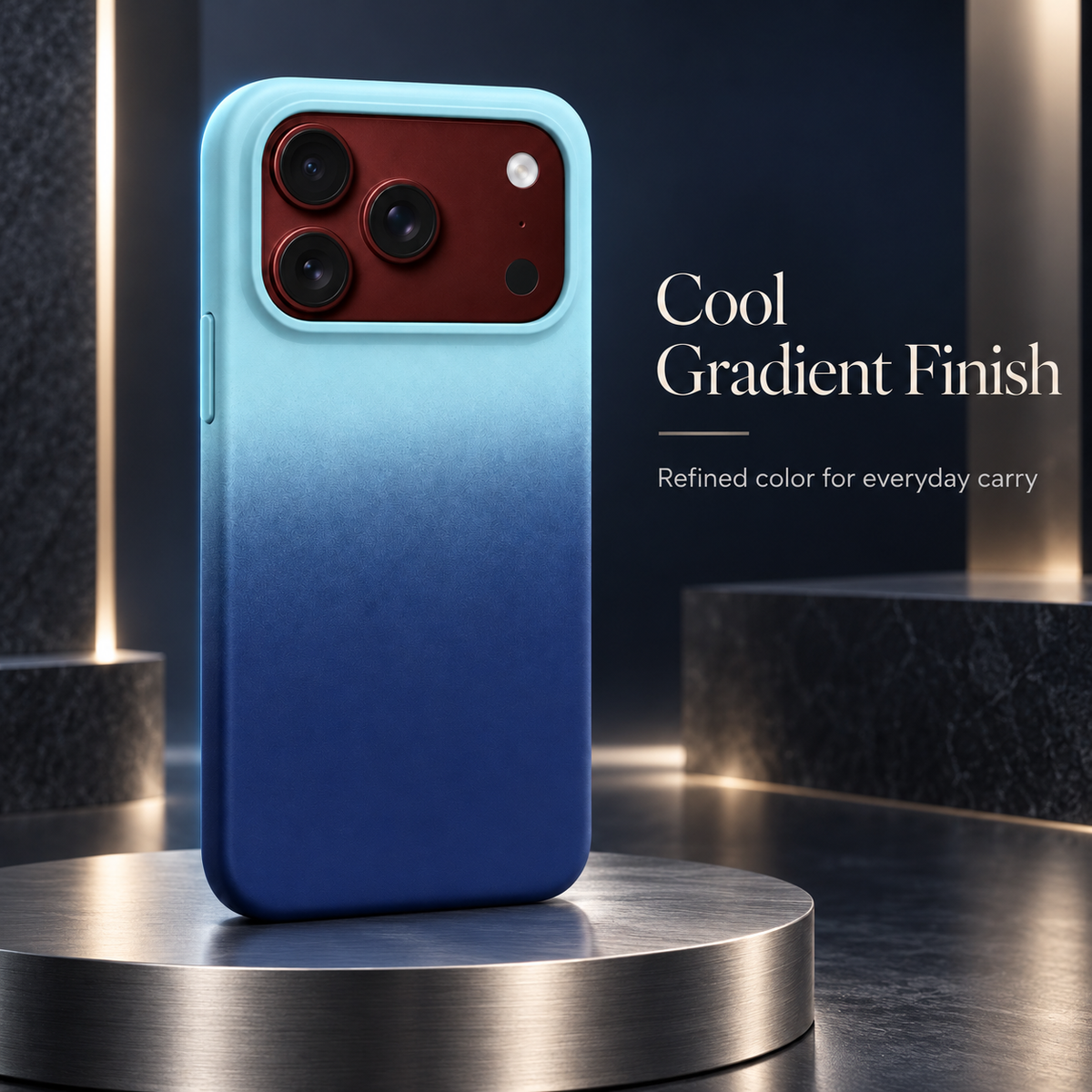 Premium iPhone Case Gradient Dopamine Foldable Shockproof Hard Back Anti Scratch Dustproof Lightweight Flip Protective Cover for iPhone Ultra Fold