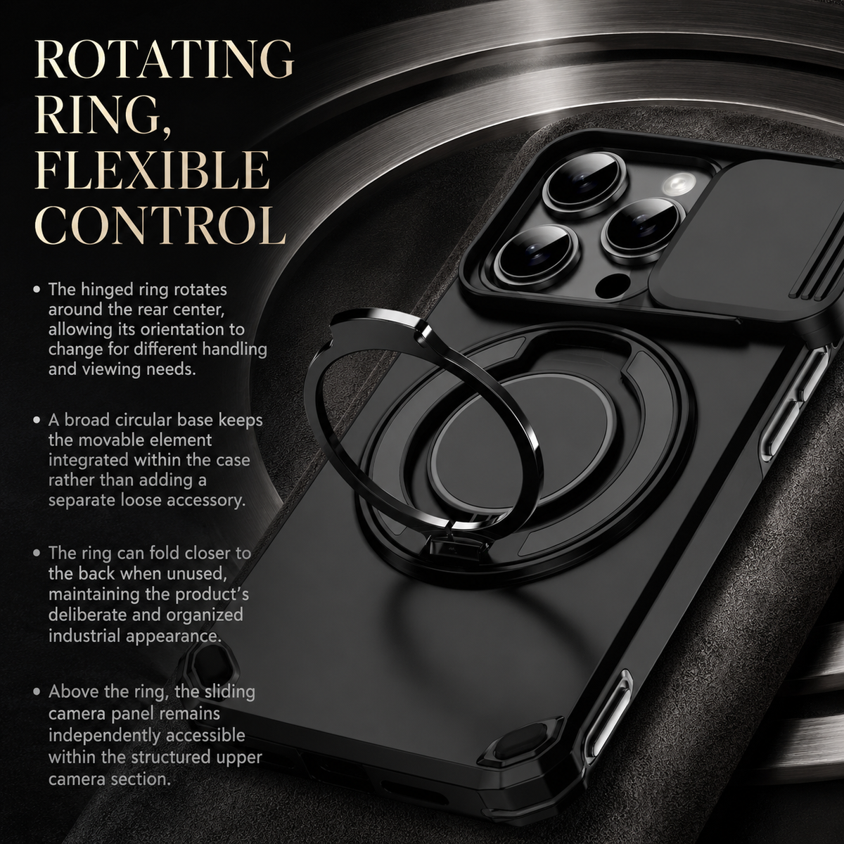 Premium iPhone Case Heavy Duty Armor Kickstand Car Mount Holder Shockproof PC TPU Anti Scratch Tough Full Coverage Protective Phone Cover Case Design