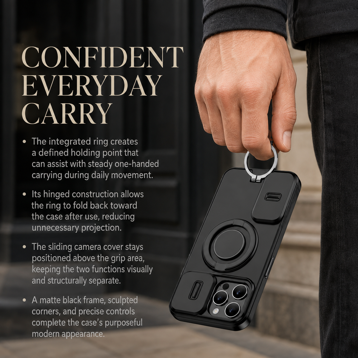 Premium iPhone Case Heavy Duty Armor Kickstand Car Mount Holder Shockproof PC TPU Anti Scratch Tough Full Coverage Protective Phone Cover Case Design