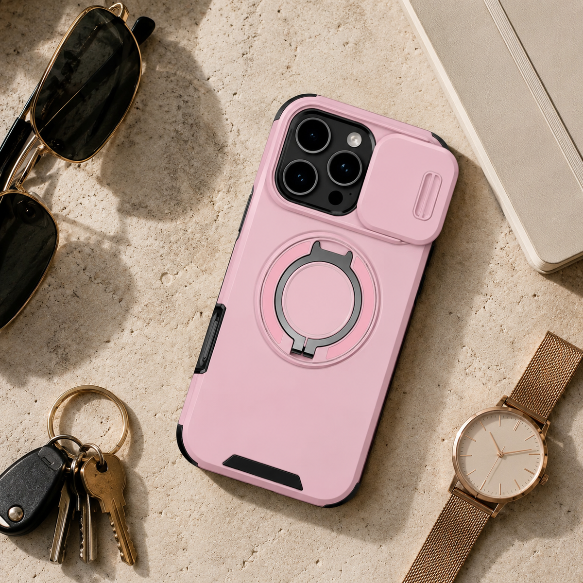 Premium iPhone Case Heavy Duty Armor Kickstand Car Mount Holder Shockproof PC TPU Anti Scratch Tough Full Coverage Protective Phone Cover Case Design