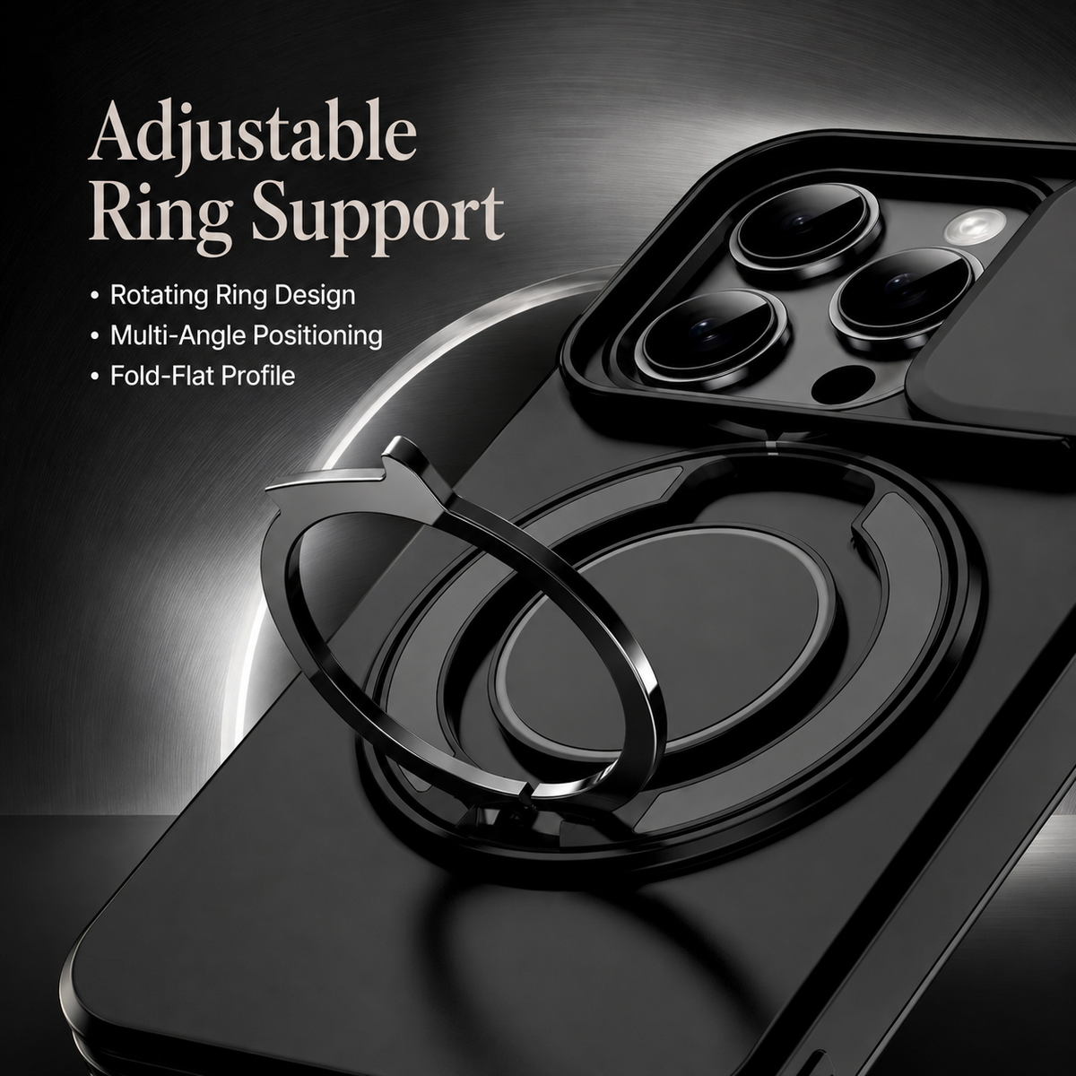 Premium iPhone Case Heavy Duty Armor Shockproof PC TPU Kickstand Car Mount Holder Anti Scratch Tough Full Coverage Rugged Protective Phone Cover Case