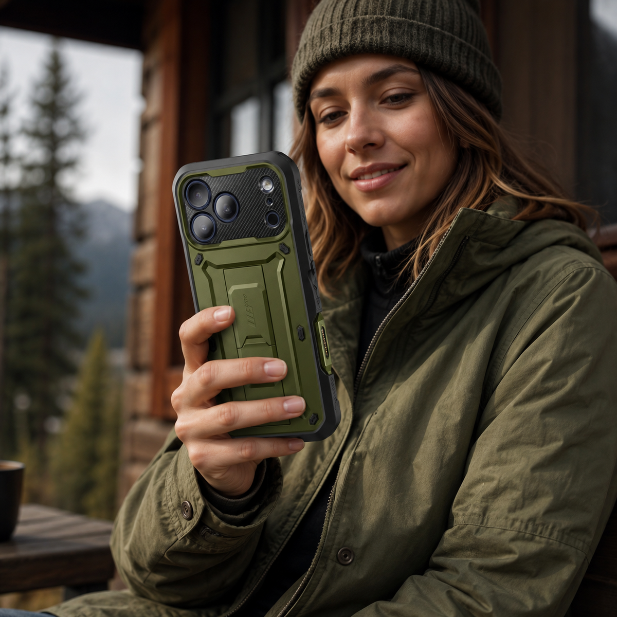 Premium iPhone Case Heavy Duty Rugged Full Body Shockproof PC TPU Protective Cover Built In Screen Protector Reinforced Tough Armor Bumper Case