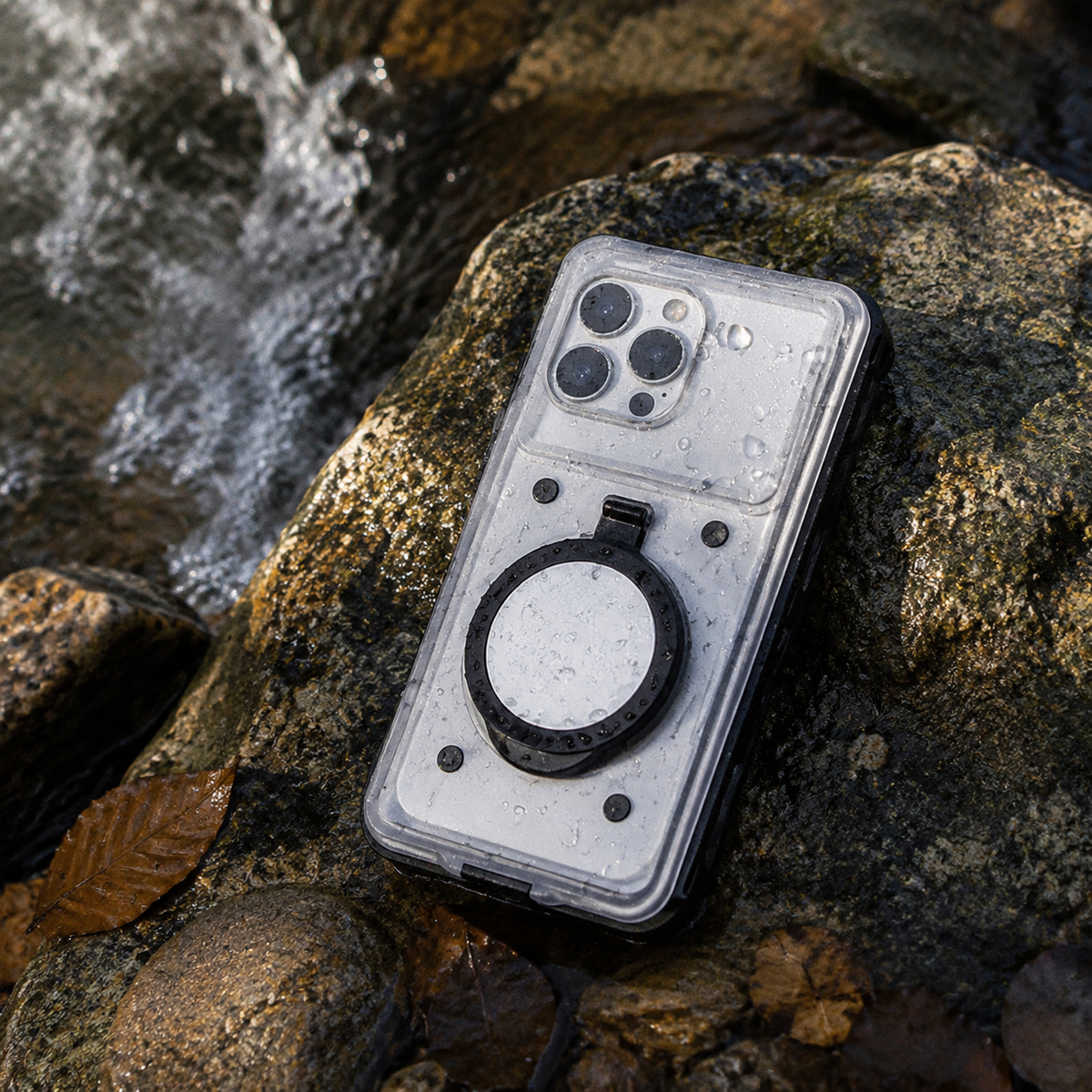 Premium iPhone Case IP68 Waterproof Protective Cover Full Body Shockproof Vacuum Seal System Underwater Protection Touchscreen Access Durable Design