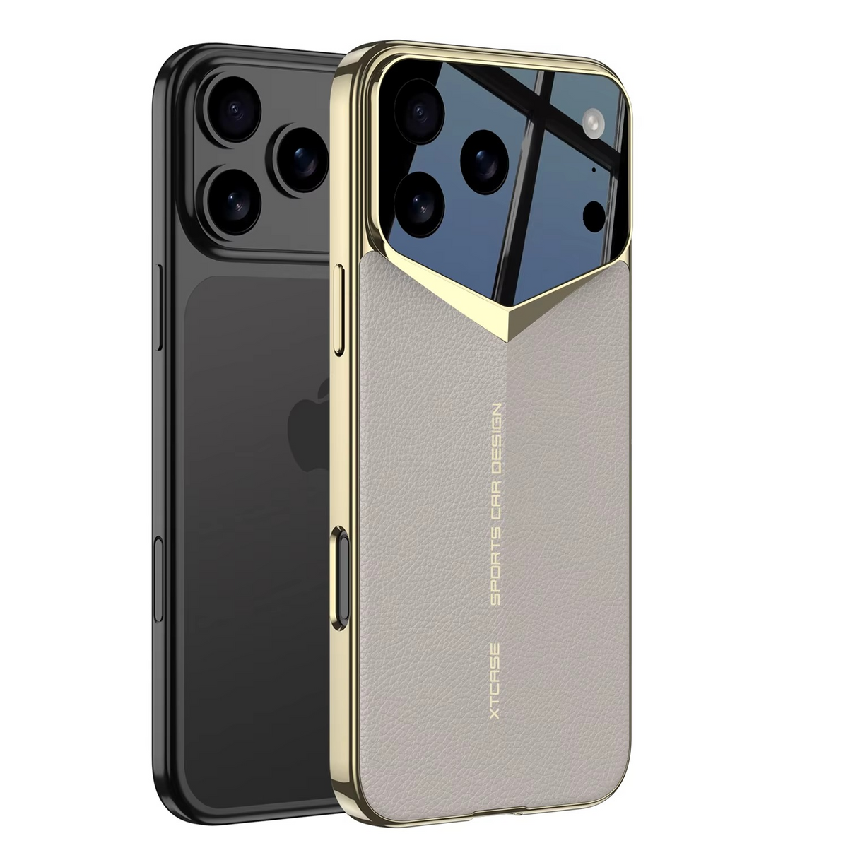 Premium iPhone Case Leather Ultra Thin Protective Cover Camera Lens Protection Shockproof Anti Fingerprint Anti Scratch Slim Full Coverage Soft Grip
