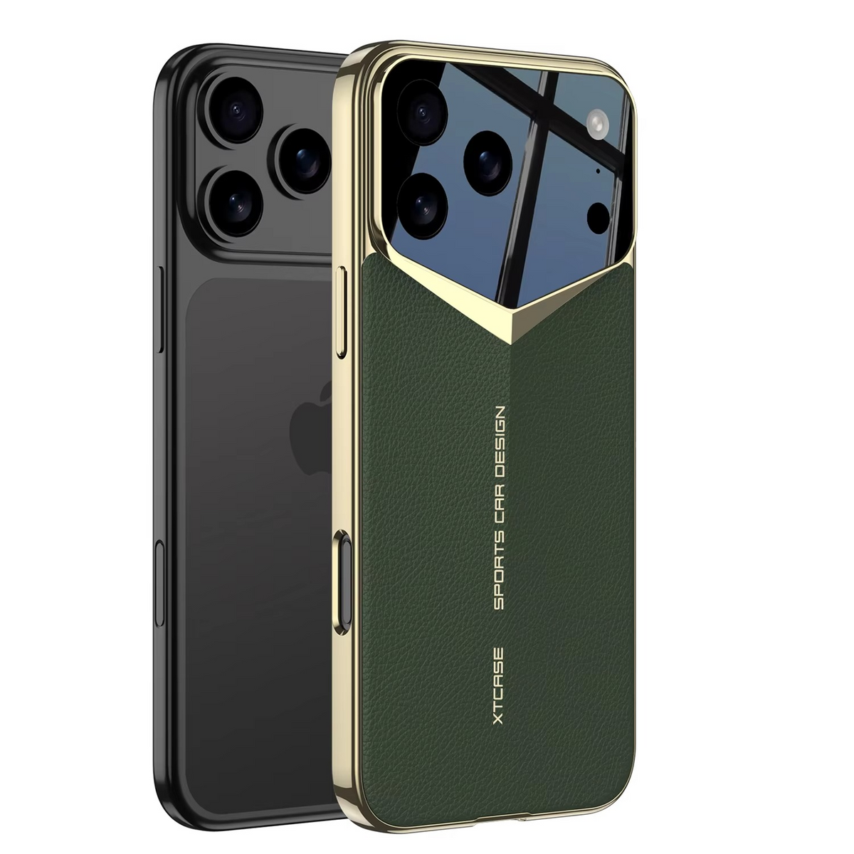 Premium iPhone Case Leather Ultra Thin Protective Cover Camera Lens Protection Shockproof Anti Fingerprint Anti Scratch Slim Full Coverage Soft Grip