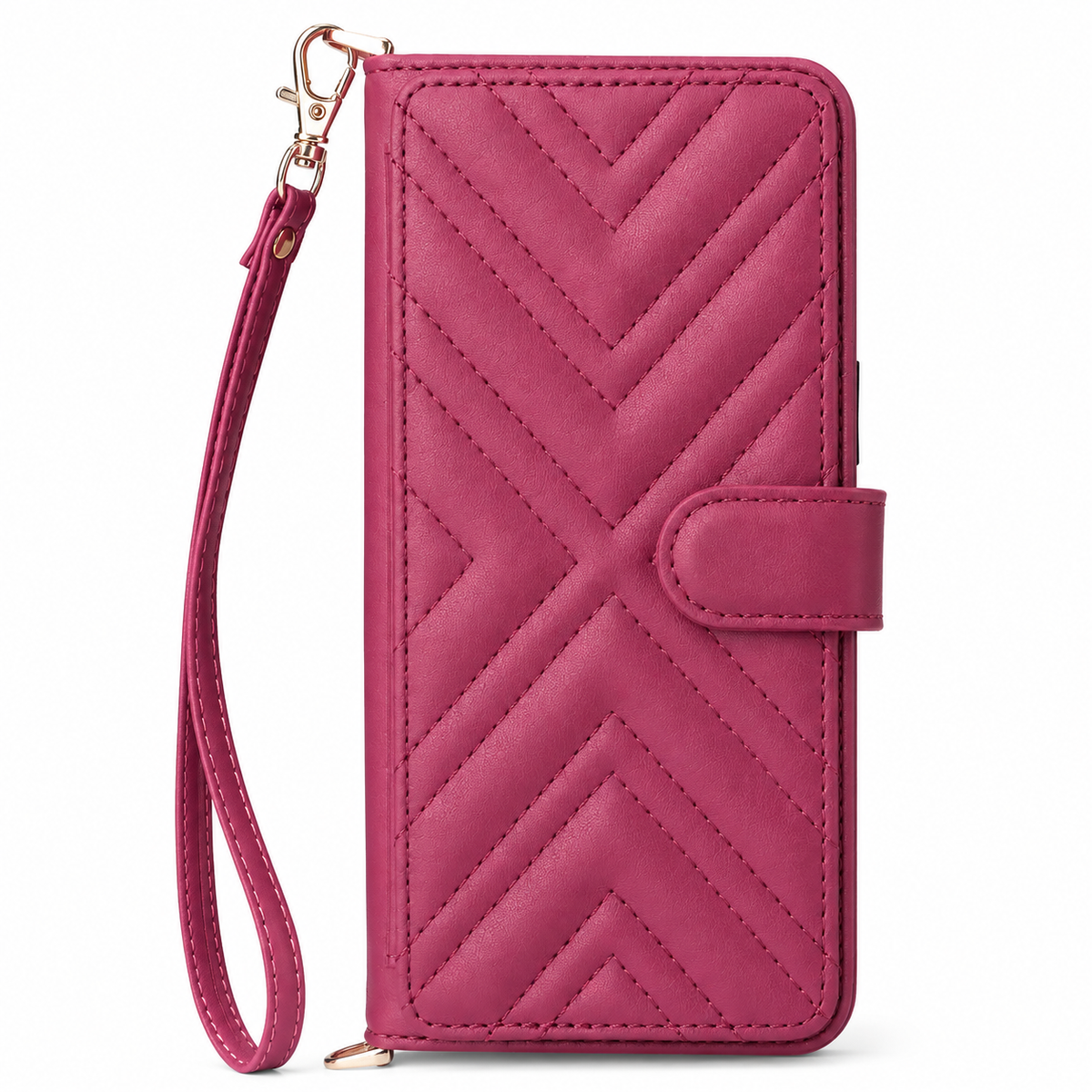 Premium iPhone Case Leather Wallet Flip Cover Card Holder Magnetic Closure Shockproof Protective Case Kickstand Anti Scratch Slim Full Body Protection