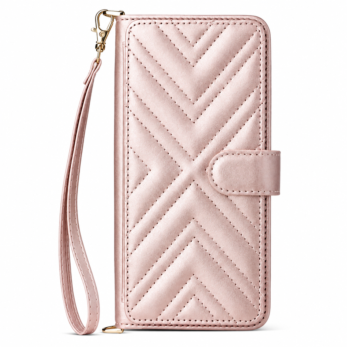 Premium iPhone Case Leather Wallet Flip Cover Card Holder Magnetic Closure Shockproof Protective Case Kickstand Anti Scratch Slim Full Body Protection