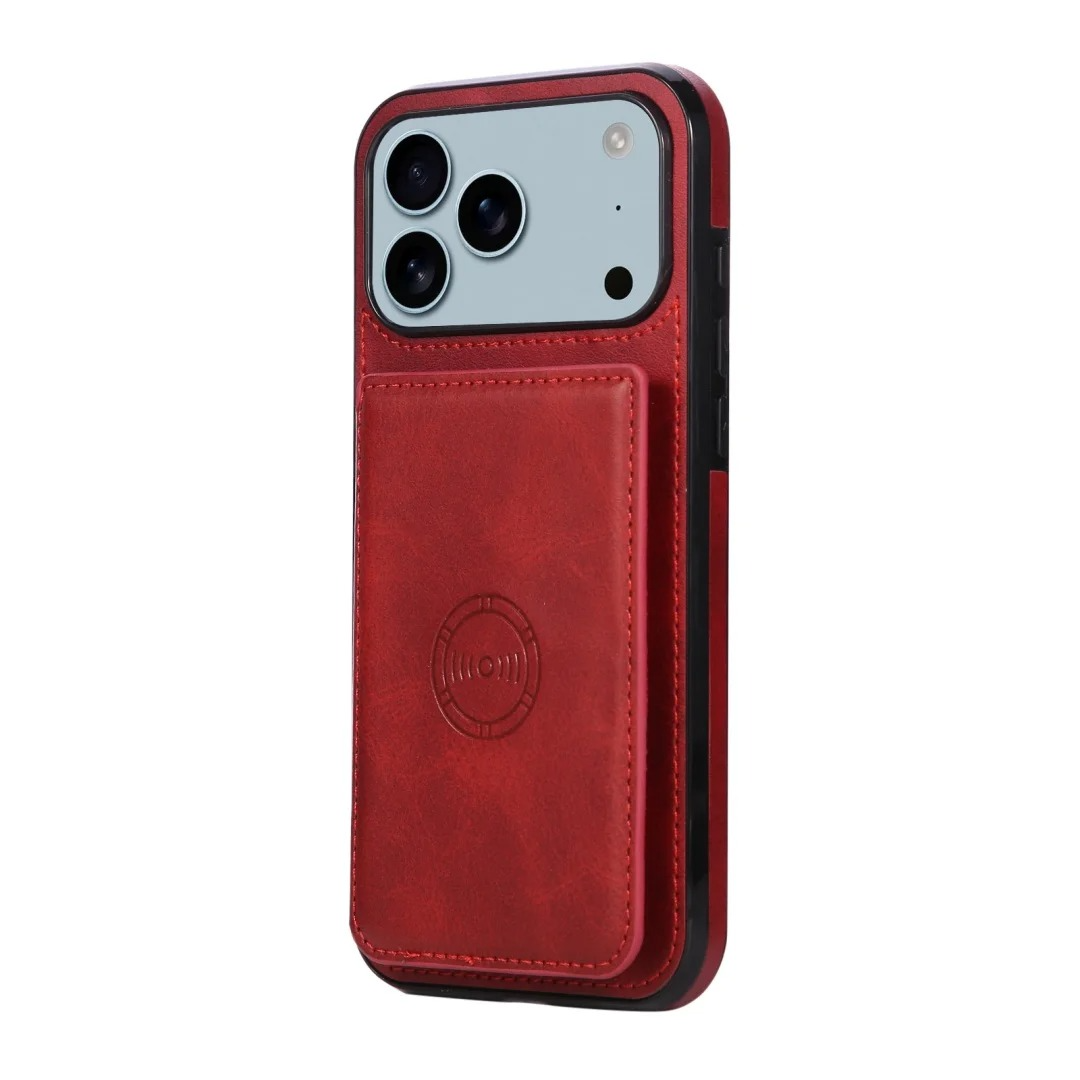 Premium iPhone Case Leather Wallet RFID Blocking Card Holder Magnetic Closure Shockproof Protective Cover Full Coverage Anti Scratch Slim Secure Storage