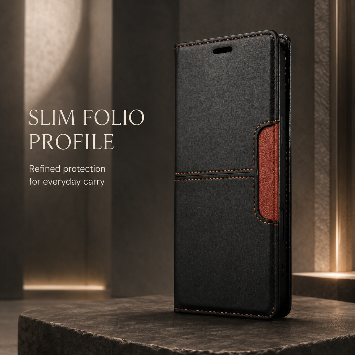 Premium iPhone Case Leather Wallet RFID Card Holder Magnetic Shockproof Protective Cover Kickstand Anti Fingerprint Anti Scratch Non Slip Full Coverage