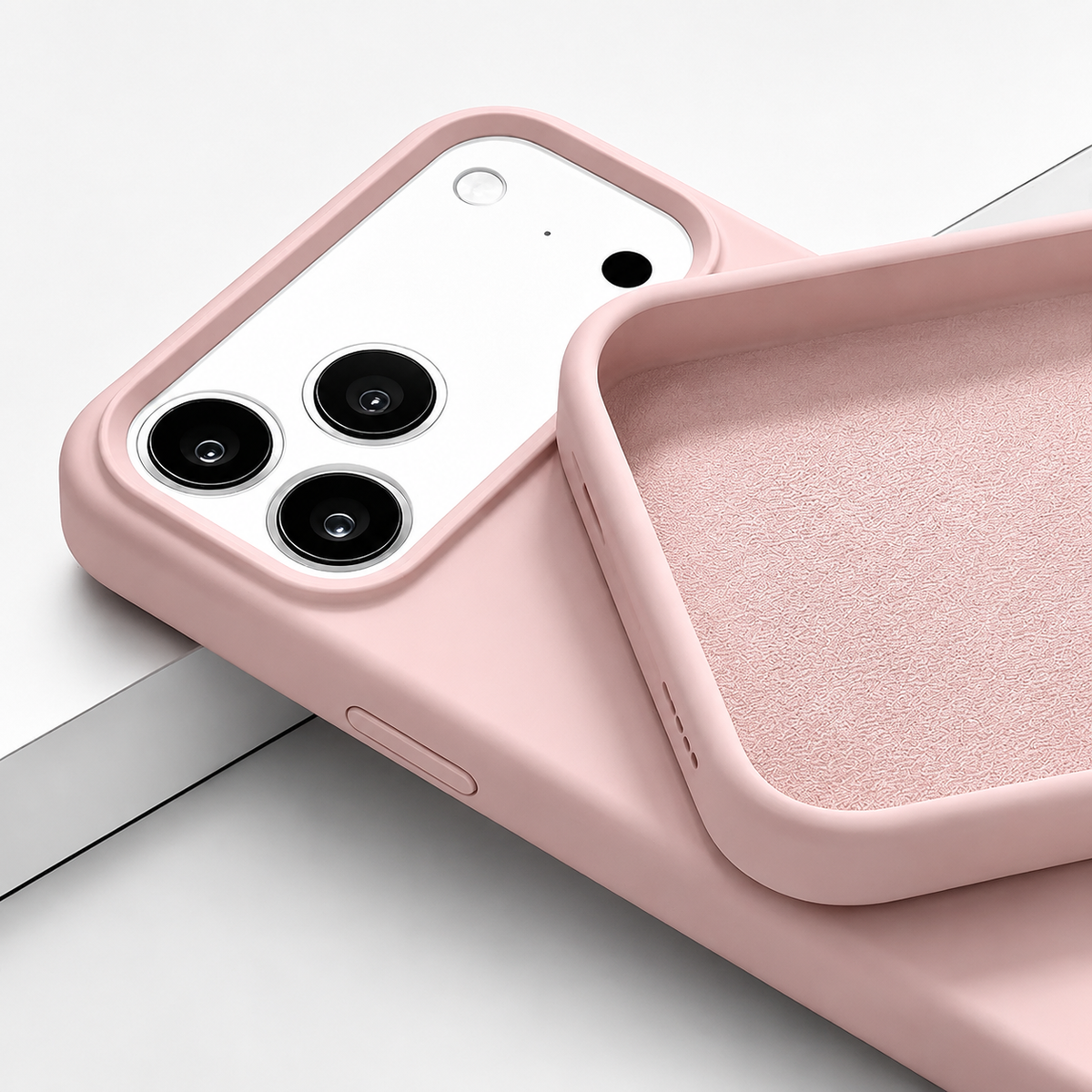 Premium iPhone Case Liquid Silicone Candy Color Soft Touch Shockproof Lightweight Slim Anti Scratch Protective Bumper Phone Cover Case Design