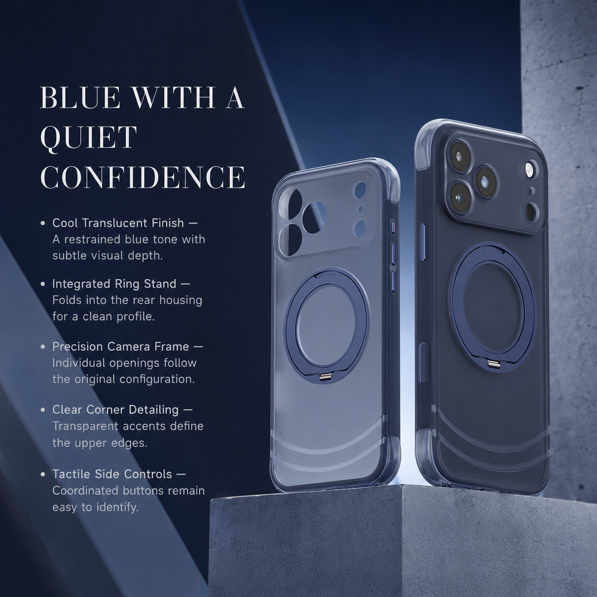 Premium iPhone Case MagSafe 360 Rotating Magnetic Kickstand Skin Feel AI Key Shockproof PC TPU Slim Fit Protective Bumper Phone Cover Case Design
