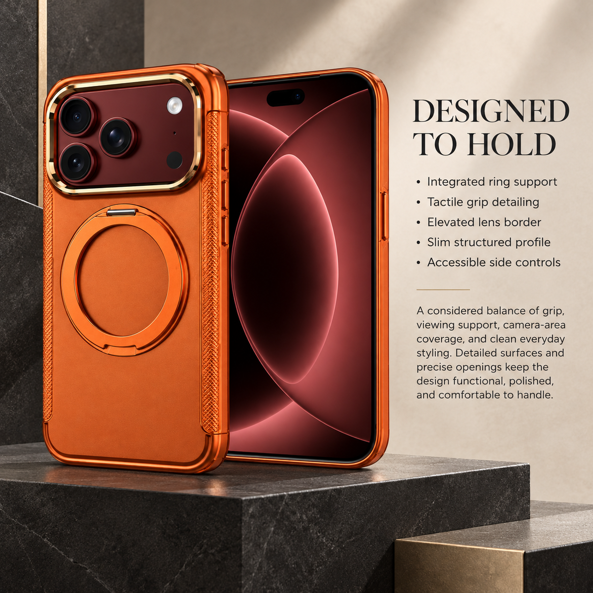 Premium iPhone Case MagSafe 360 Rotating Ring Silicone Magnetic Anti Scratch Non Slip Foldable All Inclusive Protective Bumper Cover Case Design