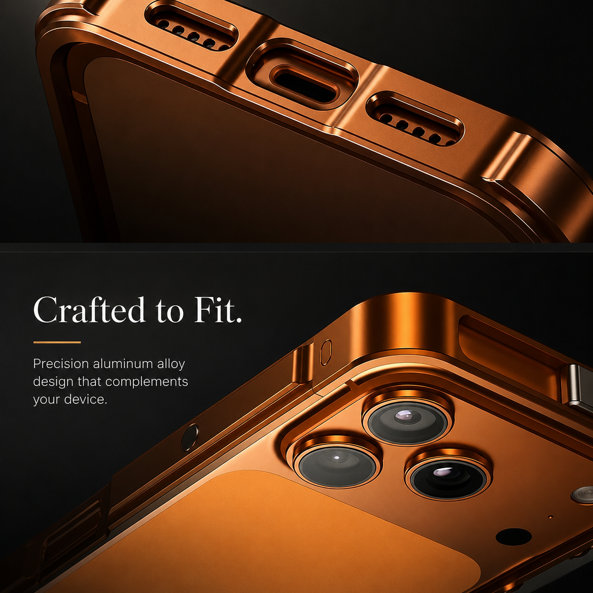 Premium iPhone Case MagSafe Aluminum Alloy Cyberpunk Bumper Shockproof Protective Frame Heat Dissipation Anti Scratch Non Slip Silicone Lining Lightweight