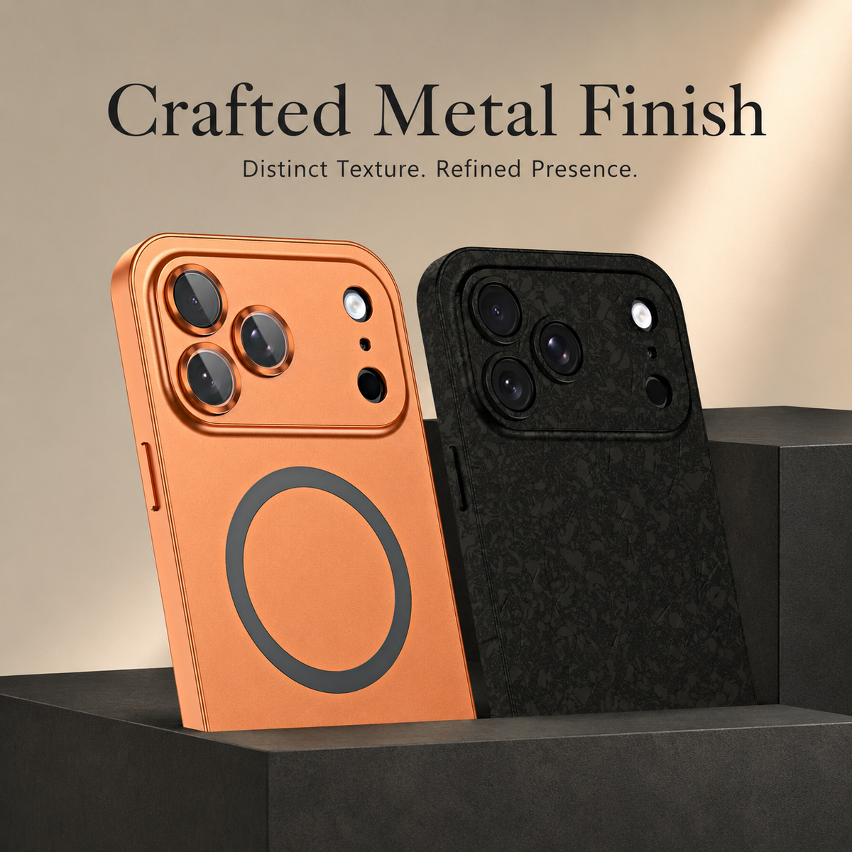 Premium iPhone Case MagSafe Aluminum Alloy Magnetic Shockproof Protective Cover Glass Camera Lens Protection Matte Anti Fingerprint Full Coverage Slim