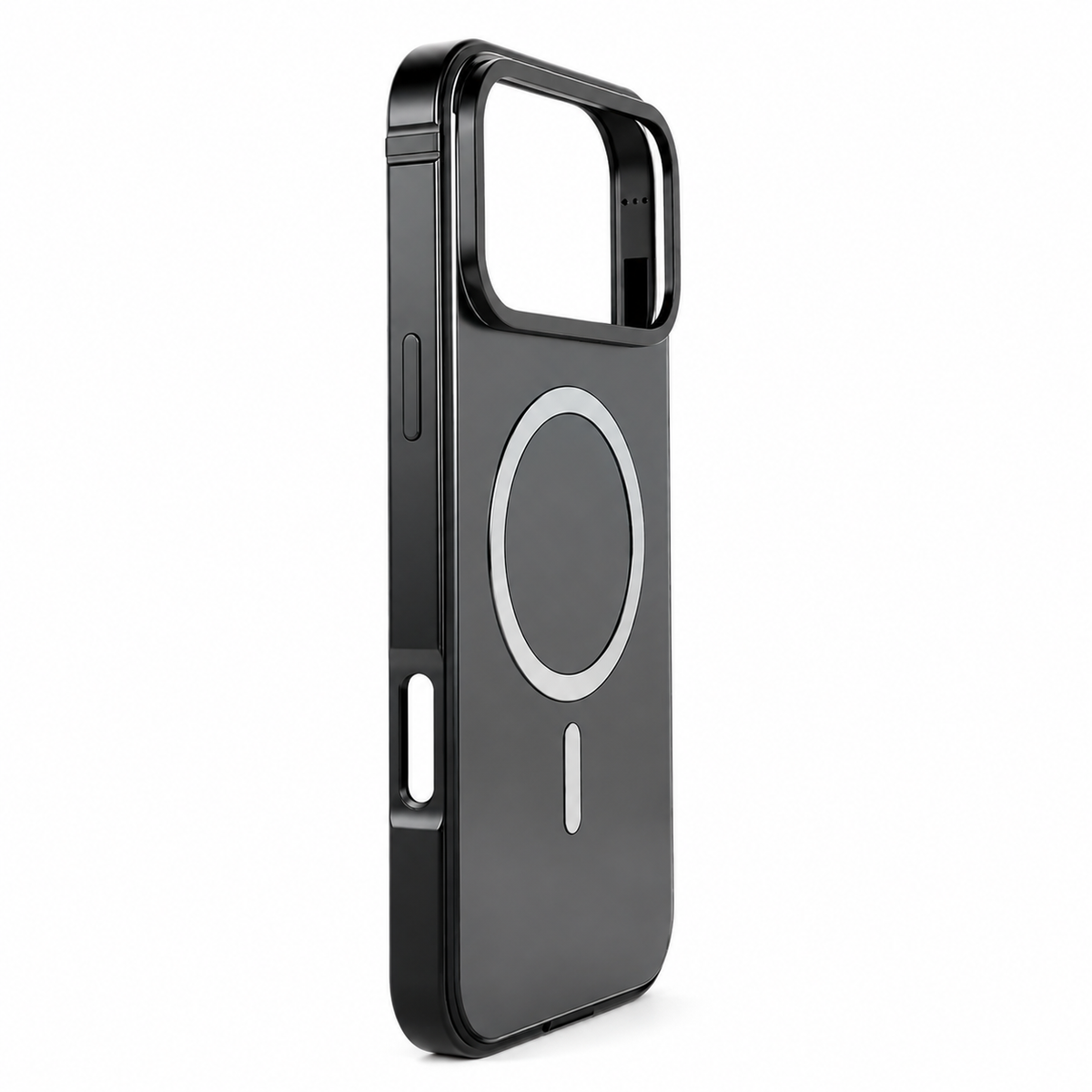 Premium iPhone Case MagSafe Aluminum Alloy Metal Frame Magnetic Shockproof Protective Cover Anti Drop Anti Scratch Reinforced Corners Slim Lightweight