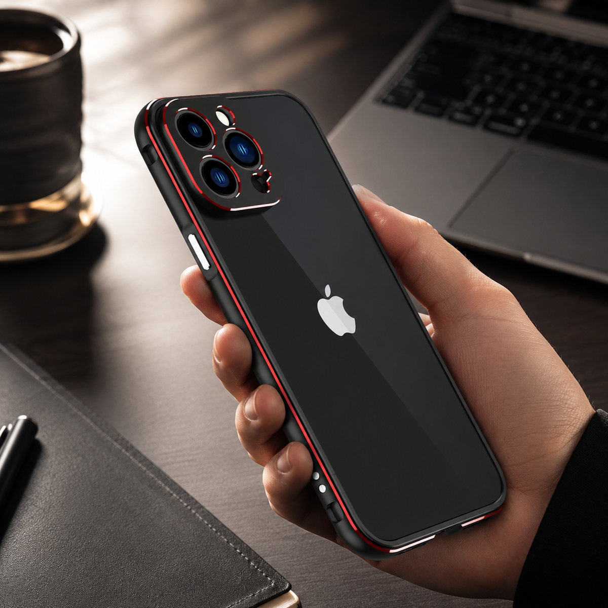 Premium iPhone Case MagSafe Aluminum Metal Bumper Frame Camera Lens Protection Shockproof Heavy Duty Anti Scratch Slim Lightweight Protective Cover
