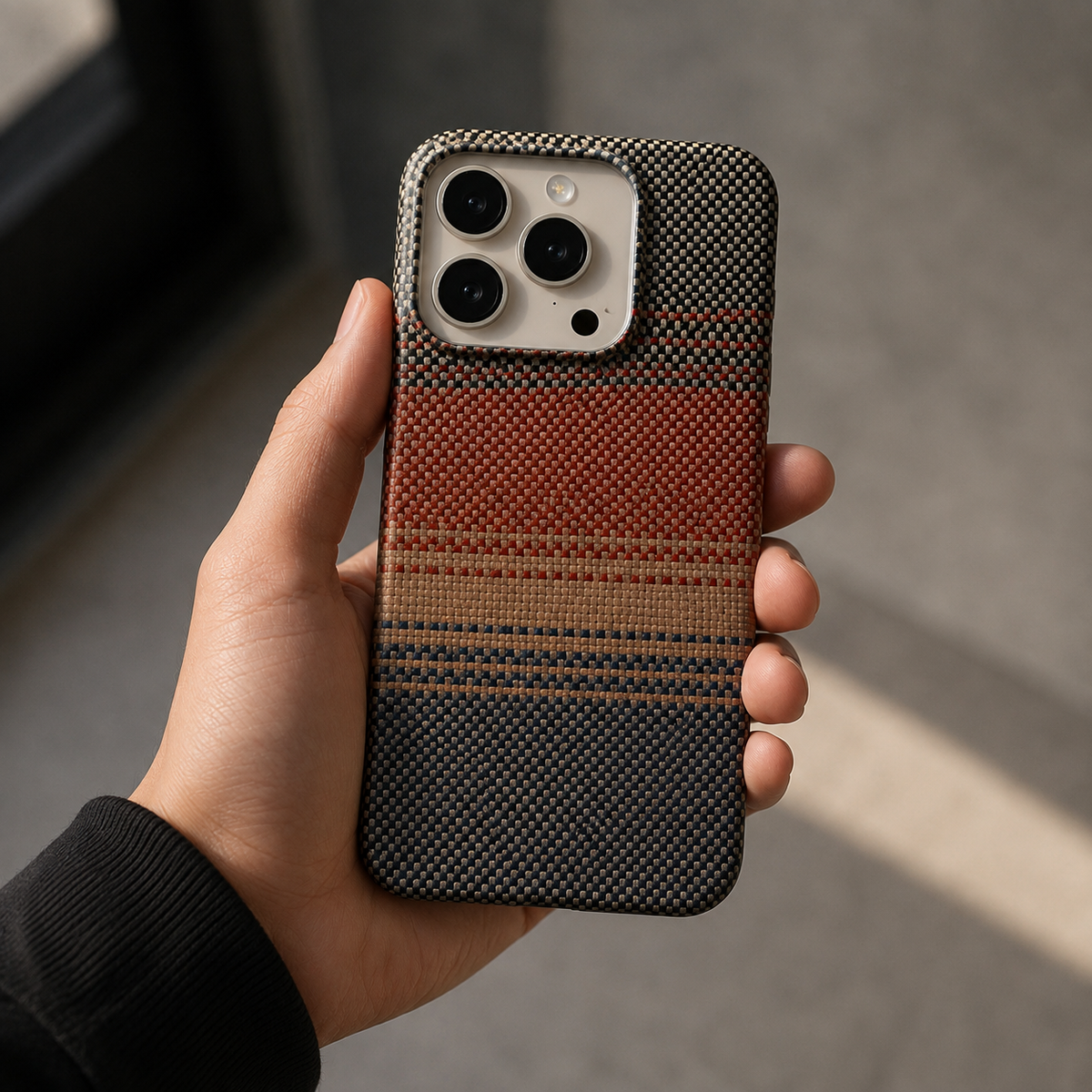 Premium iPhone Case MagSafe Aramid Fiber Ultra Thin Magnetic Protective Cover Matte Anti Scratch Anti Fingerprint Non Slip Camera Screen Full Coverage