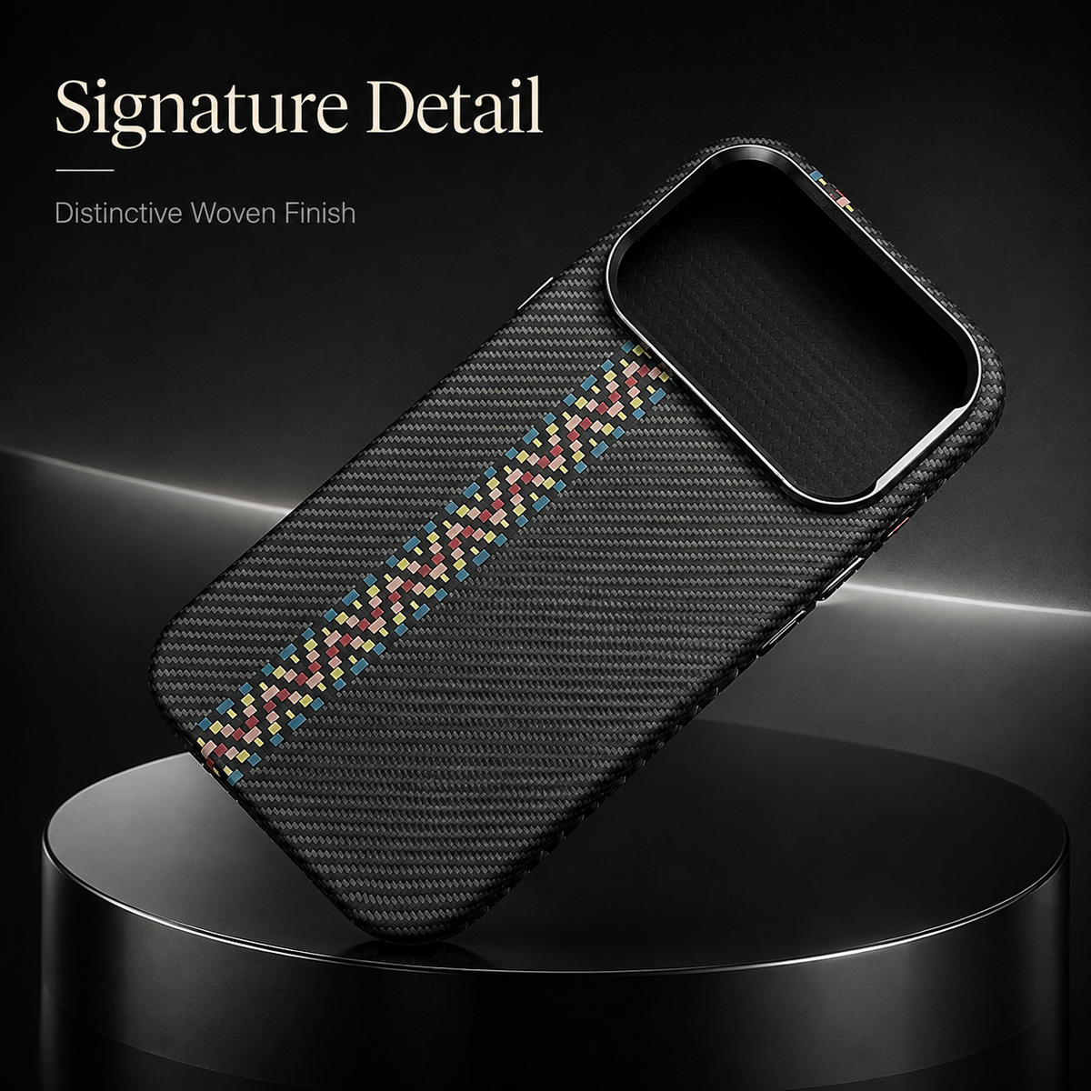 Premium iPhone Case MagSafe Carbon Fiber Armor Ultra Thin Magnetic Hard PC Protective Cover Alloy Camera Lens Anti Scratch Slim Wireless Charging Case