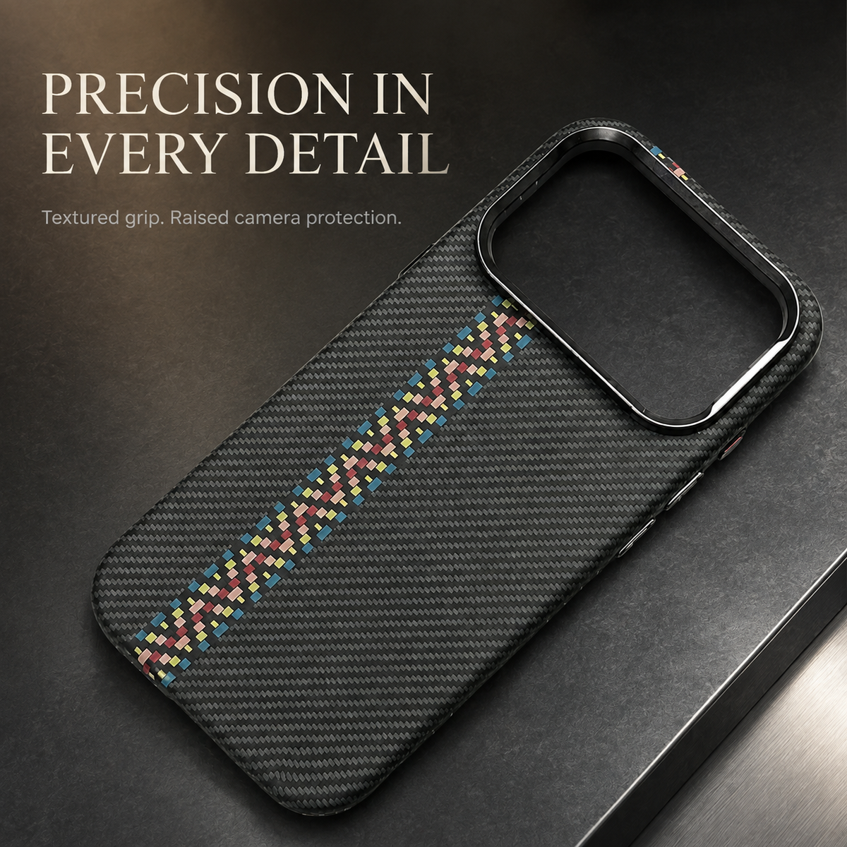 Premium iPhone Case MagSafe Carbon Fiber Armor Ultra Thin Magnetic Hard PC Protective Cover Alloy Camera Lens Anti Scratch Slim Wireless Charging Case