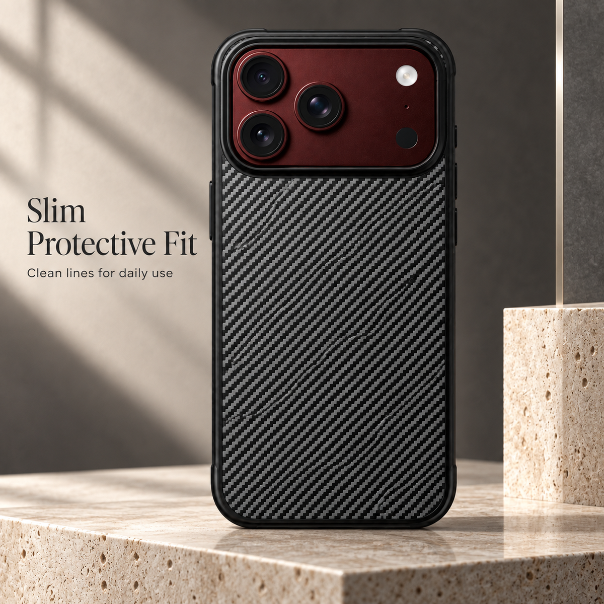 Premium iPhone Case MagSafe Carbon Fiber Magnetic Tempered Glass Shockproof Soft TPU Anti Scratch Non Slip Lightweight Foldable Protective Cover Case