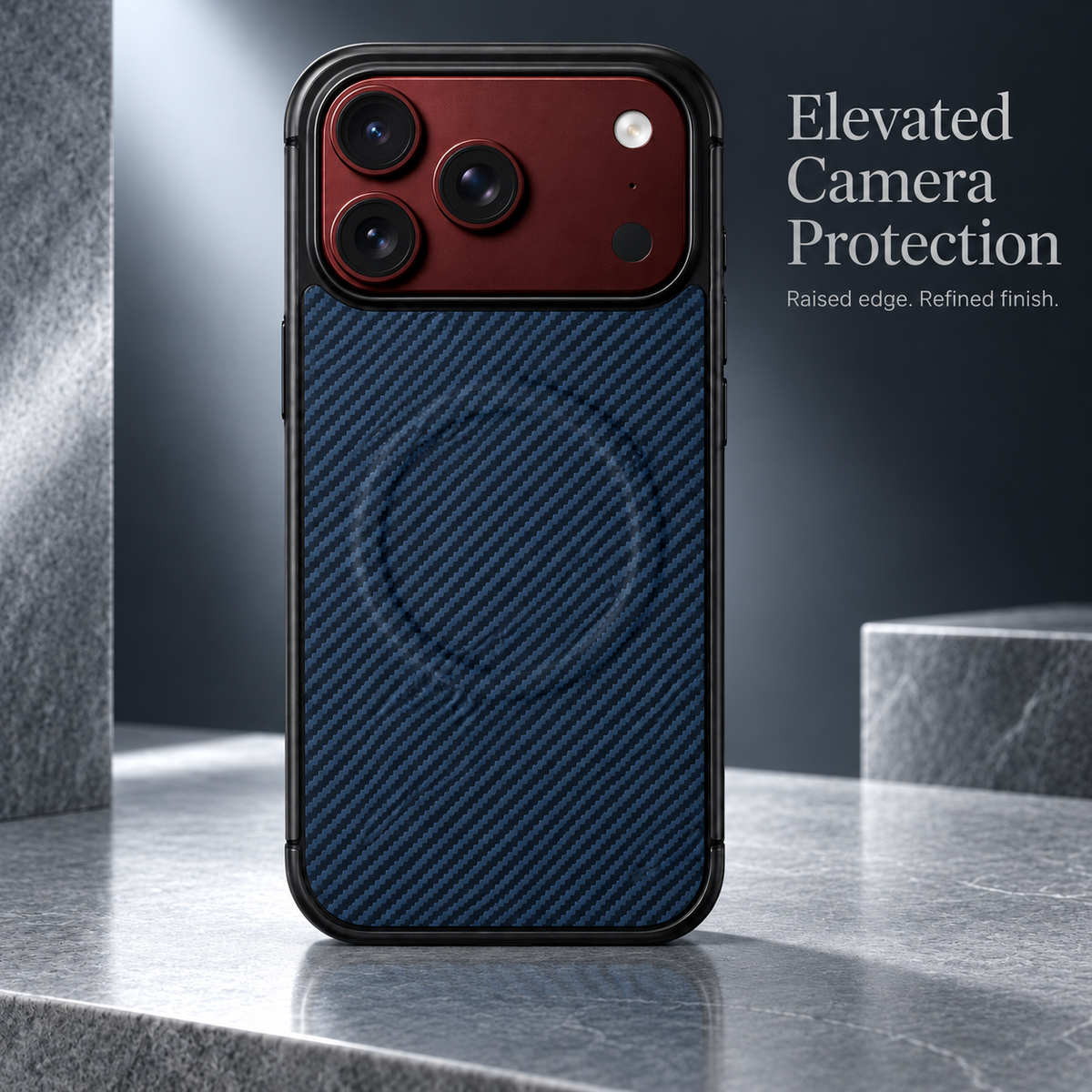 Premium iPhone Case MagSafe Carbon Fiber Magnetic Tempered Glass Shockproof Soft TPU Anti Scratch Non Slip Lightweight Foldable Protective Cover Case
