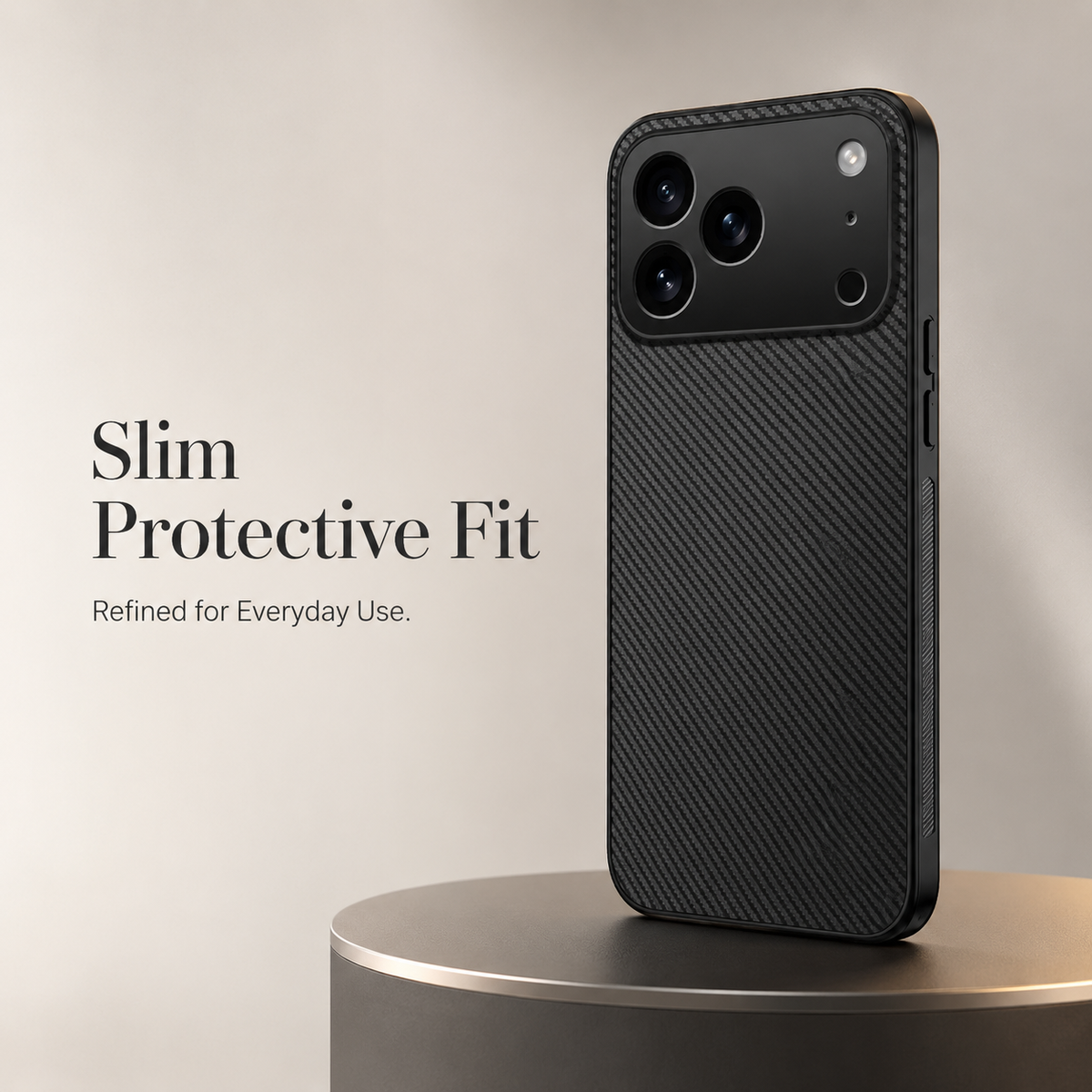 Premium iPhone Case MagSafe Carbon Fiber Ultra Thin Magnetic Shockproof Protective Cover Anti Scratch Lightweight Non Slip Reinforced Slim Rugged Armor