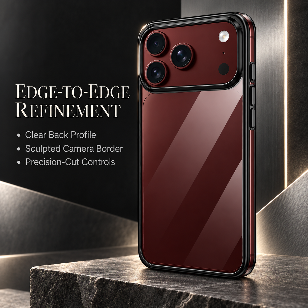 Premium iPhone Case MagSafe Clear Magnetic 360 Rotating Stand PC Foldable Holder Shockproof Transparent Slim Protective Bracket Cover Case Design