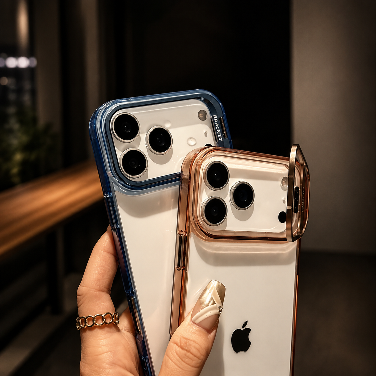 Premium iPhone Case MagSafe Clear Magnetic Shockproof Protective Cover Camera Lens Kickstand Hard PC TPU Bumper Anti Scratch Slim Reinforced Transparent