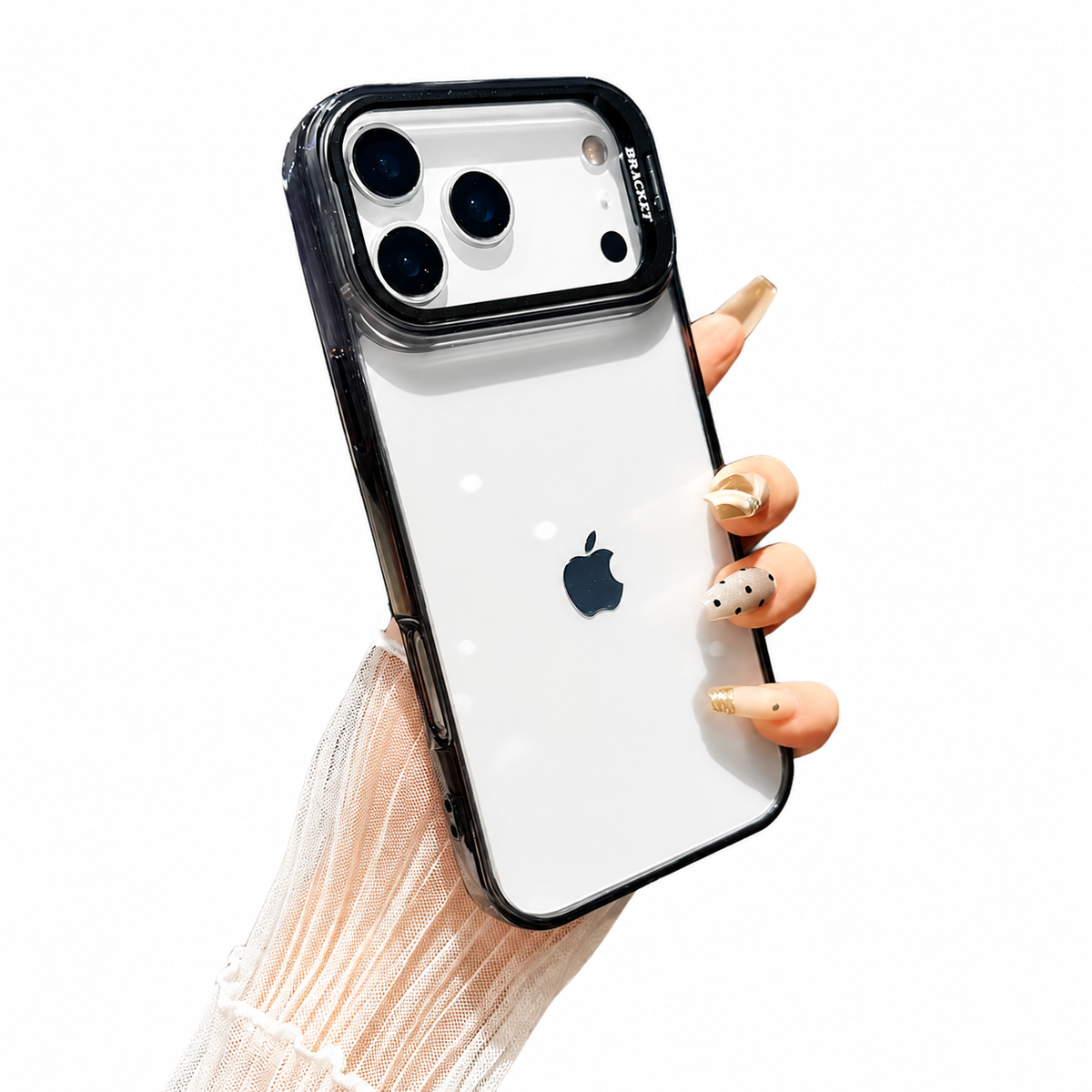 Premium iPhone Case MagSafe Clear Magnetic Shockproof Protective Cover Camera Lens Kickstand Hard PC TPU Bumper Anti Scratch Slim Reinforced Transparent