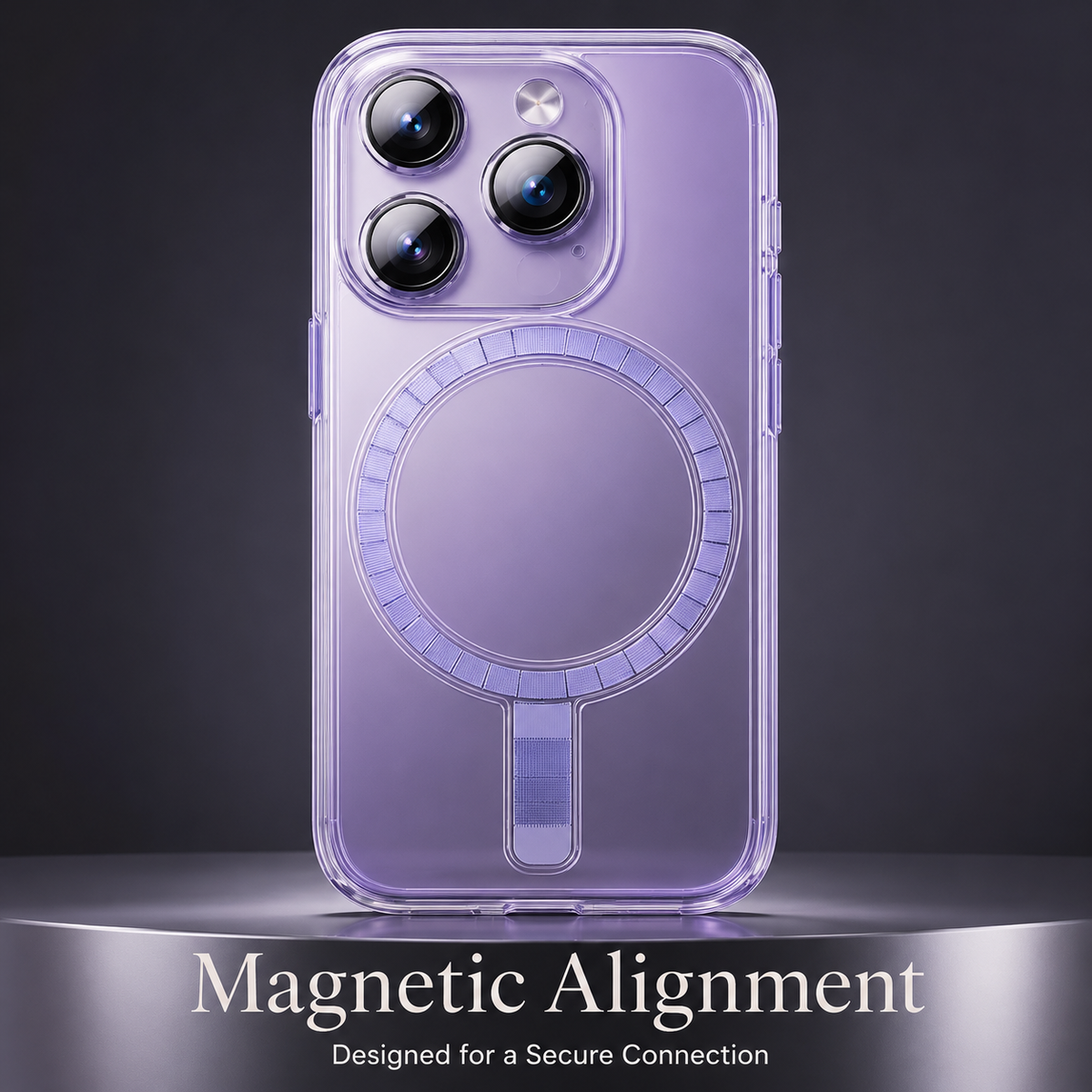 Premium iPhone Case MagSafe Clear Magnetic Shockproof Protective Cover Camera Lens Protection Anti Fingerprint Anti Scratch Slim Plated PC TPU Transparent