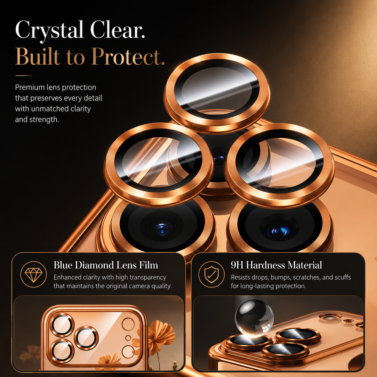 Premium iPhone Case MagSafe Clear Plating Magnetic TPU Camera Lens Protection Shockproof Anti Scratch Non Slip Lightweight Protective Bumper Cover Case