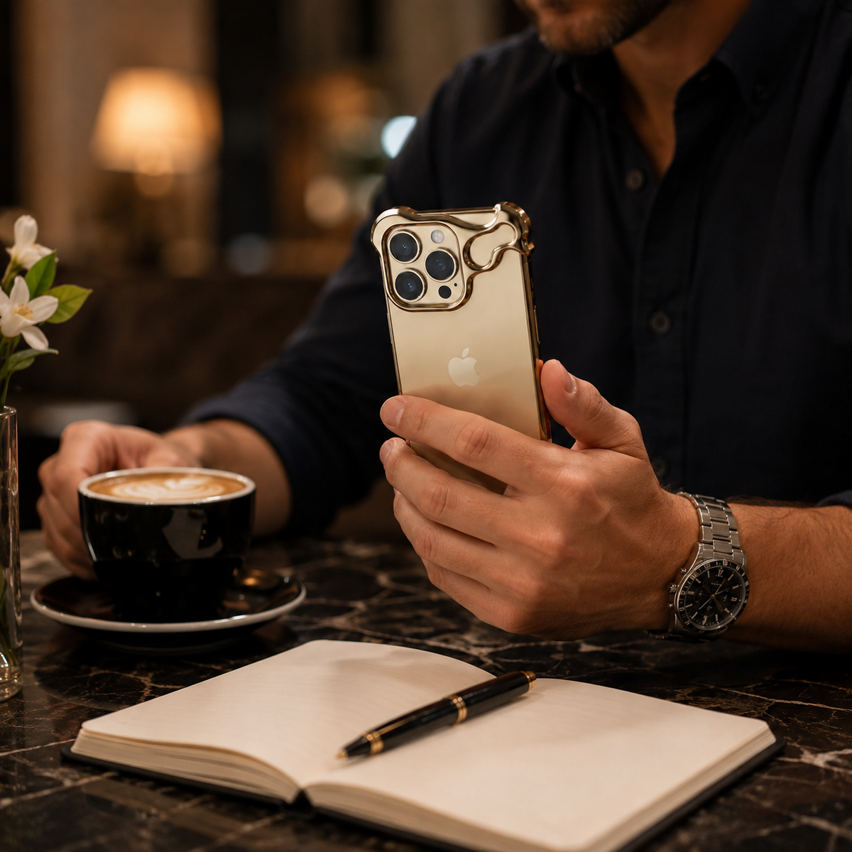 Premium iPhone Case MagSafe Compatible Aluminum Frame Magnetic Shockproof Protective Cover Ultra Thin Metal Bumper Camera Lens Protection Frameless Design
