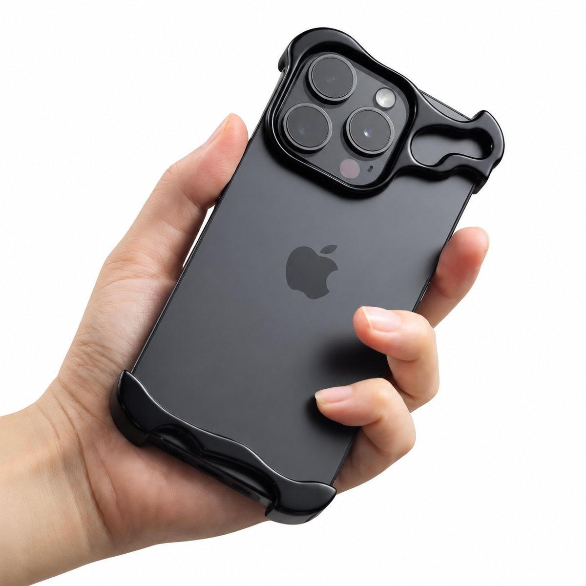 Premium iPhone Case MagSafe Compatible Aluminum Frame Magnetic Shockproof Protective Cover Ultra Thin Metal Bumper Camera Lens Protection Frameless Design