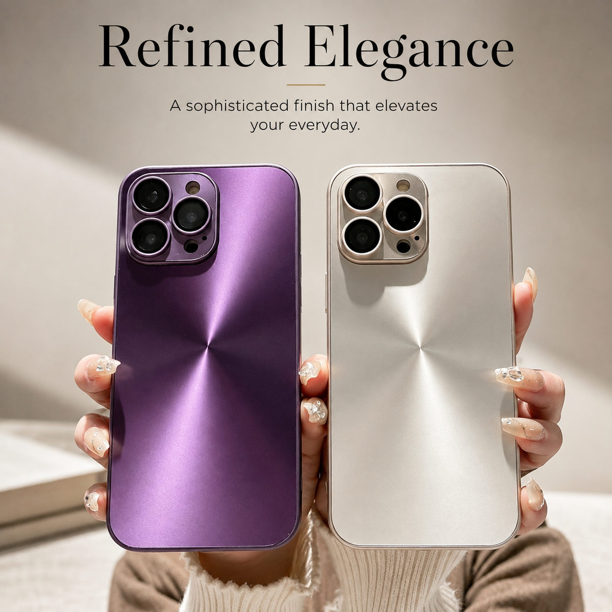 Premium iPhone Case MagSafe Compatible Aurora Matte Shockproof Protective Cover Color Shift Finish Camera Lens Protection Slim Magnetic Lightweight Design