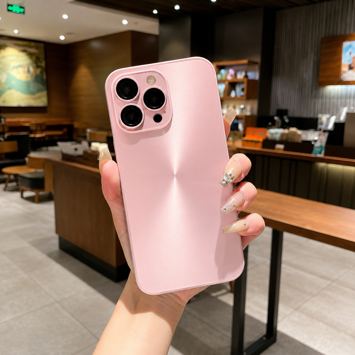 Premium iPhone Case MagSafe Compatible Aurora Matte Shockproof Protective Cover Color Shift Finish Camera Lens Protection Slim Magnetic Lightweight Design