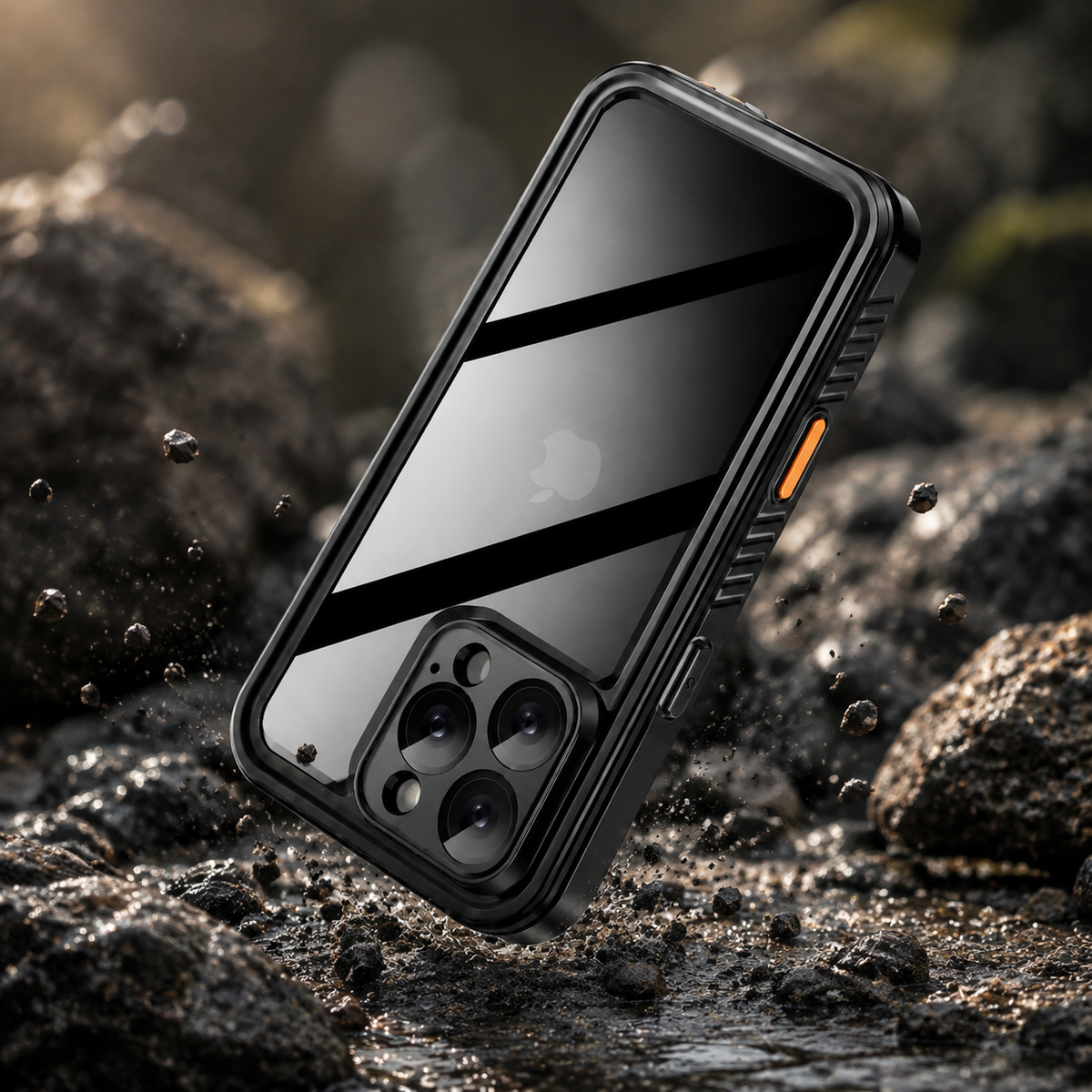 Premium iPhone Case MagSafe Compatible Built In Screen Protection Waterproof Cover Shockproof Full Body Dustproof Camera Lens Guard Rugged Design