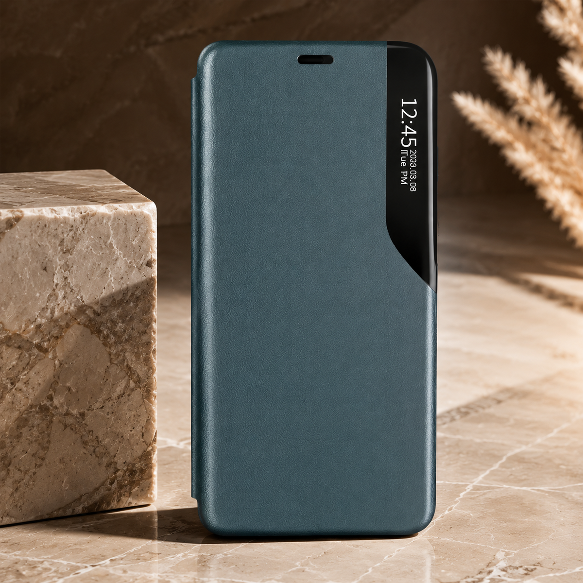 Premium iPhone Case MagSafe Compatible Flip Wallet Cover PU Leather Card Holder Kickstand Shockproof Full Protection Camera Lens Guard Slim Magnetic Design